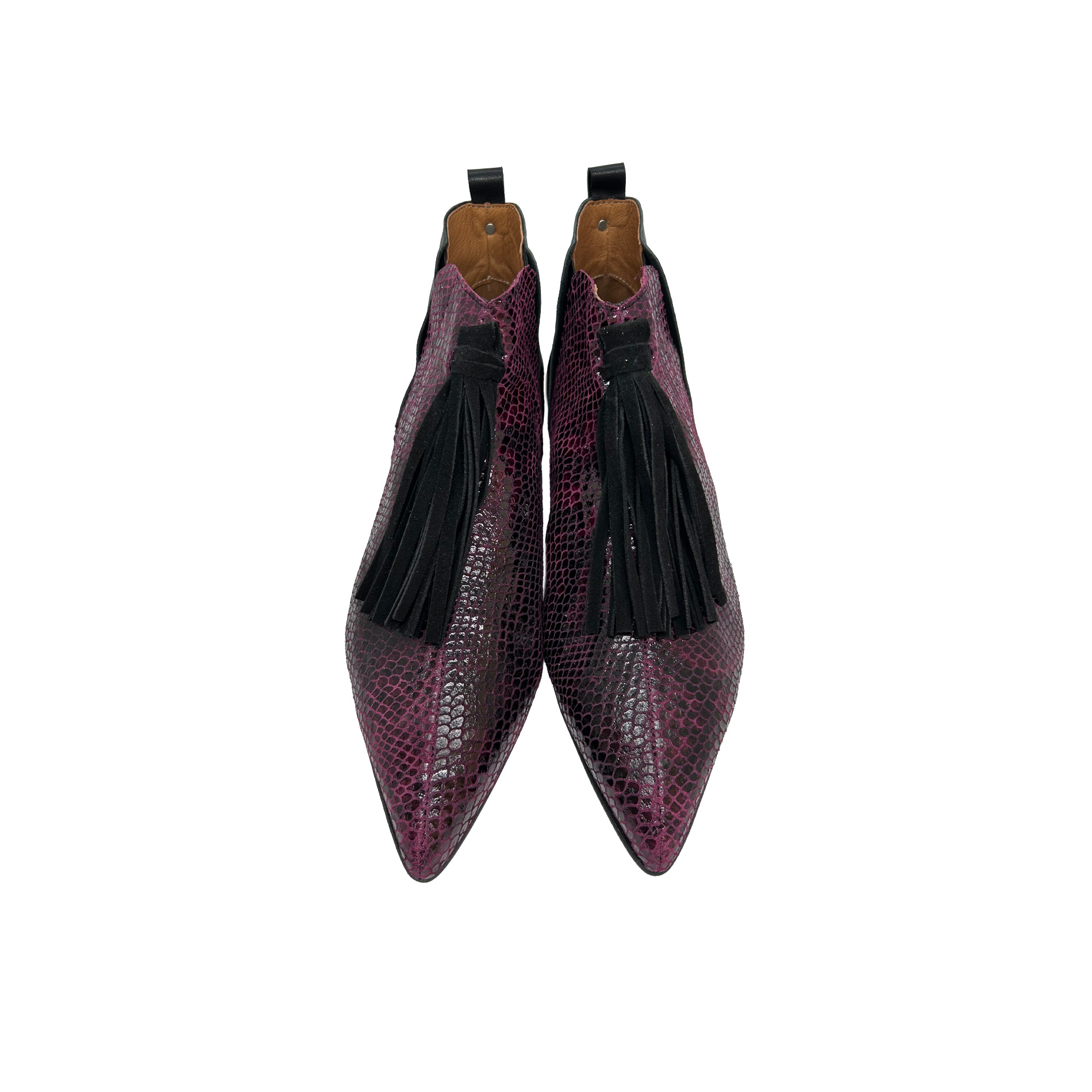 Bota Rita Cobra Bordeaux